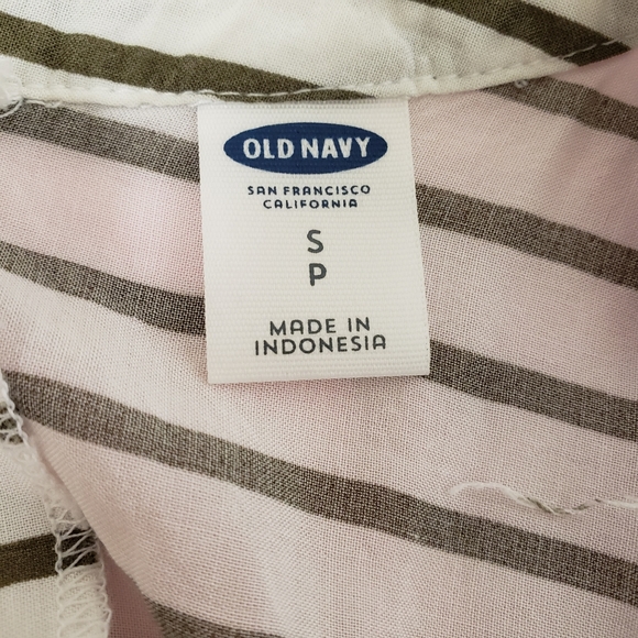 Old Navy Striped Tank sz S - Picture 3 of 4